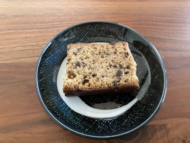 百花園の「和チョコバナナパウンド」を食べてみた